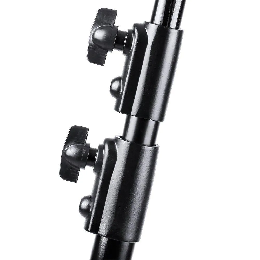 260cm Spring Loaded Heavy Duty Light Stand