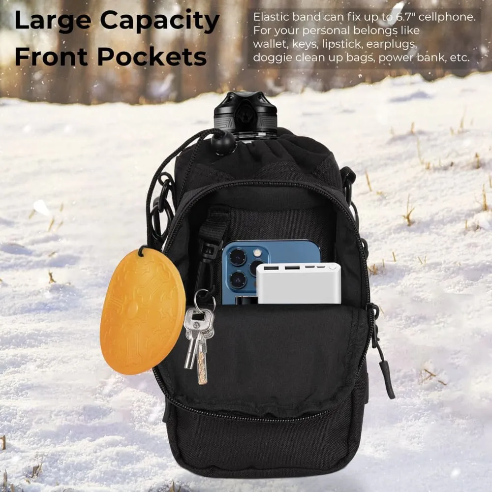 40oz Water Bottle Cover Bag with Strap