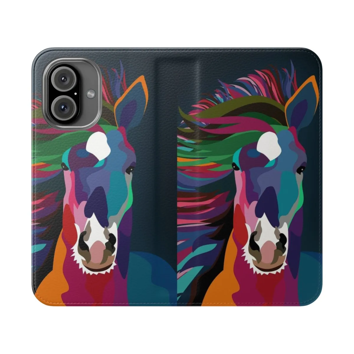 Abstract Horse Running Phone Case Cover