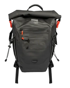 Adventure Waterproof 30L Backpack in Obsidian Black