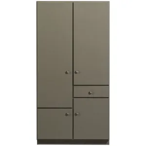 Alfie Forest Pine Wood 2 Doors Wardrobe