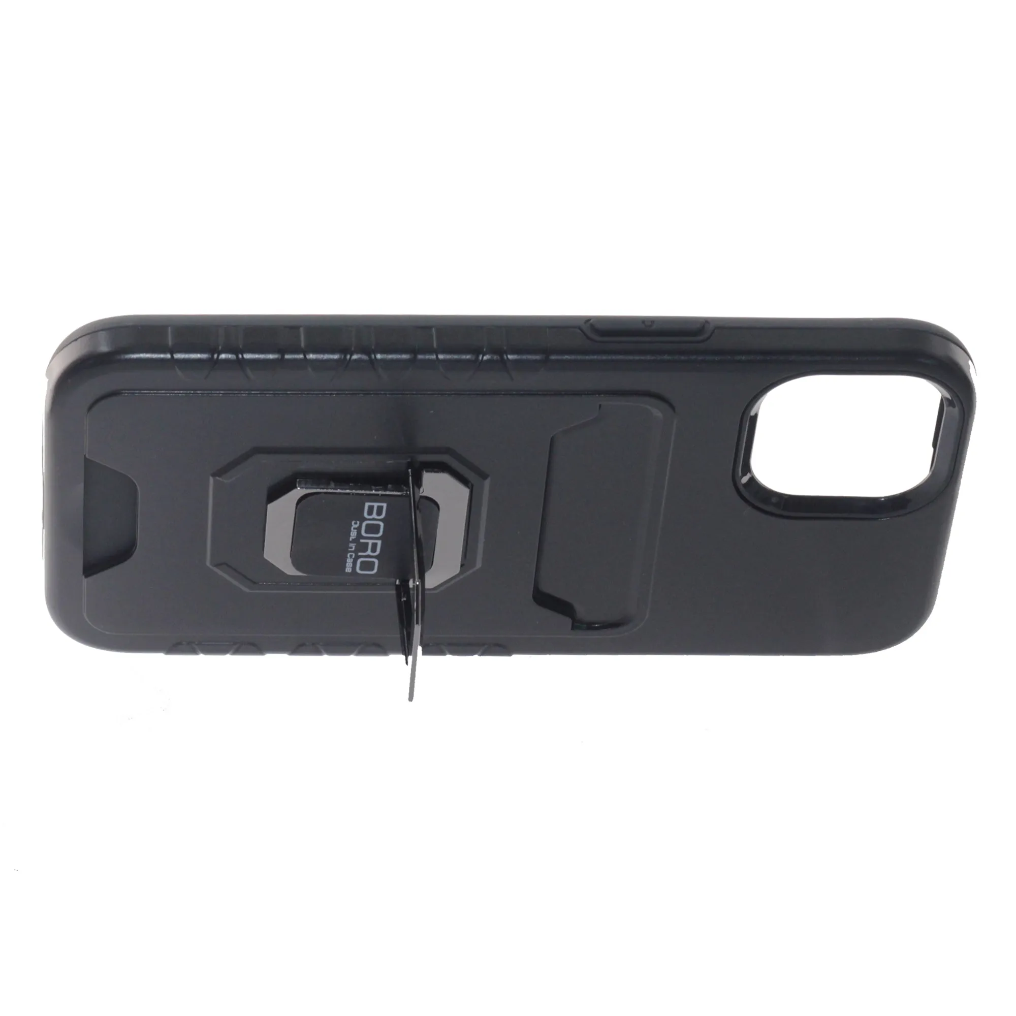 Apple iPhone 11 Pro Max Case, (BORO) Magnetic Ring Armor Case with Card Holder, Color Black