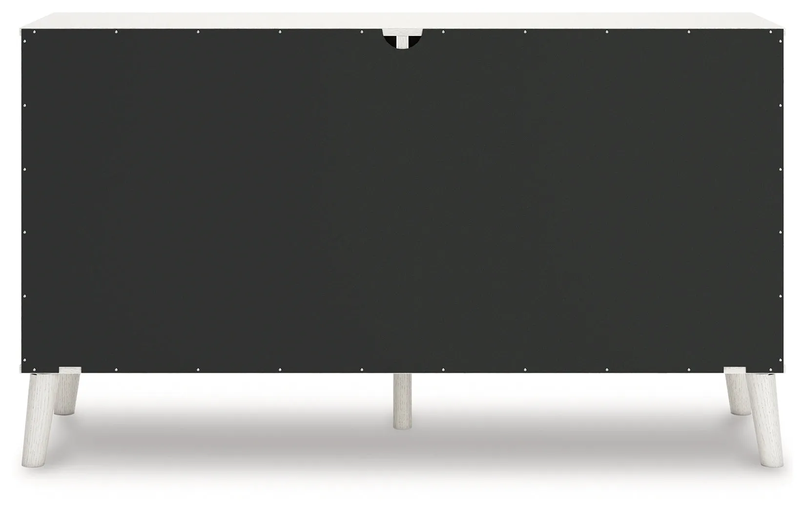 Aprilyn Queen Bookcase Headboard with Dresser in White