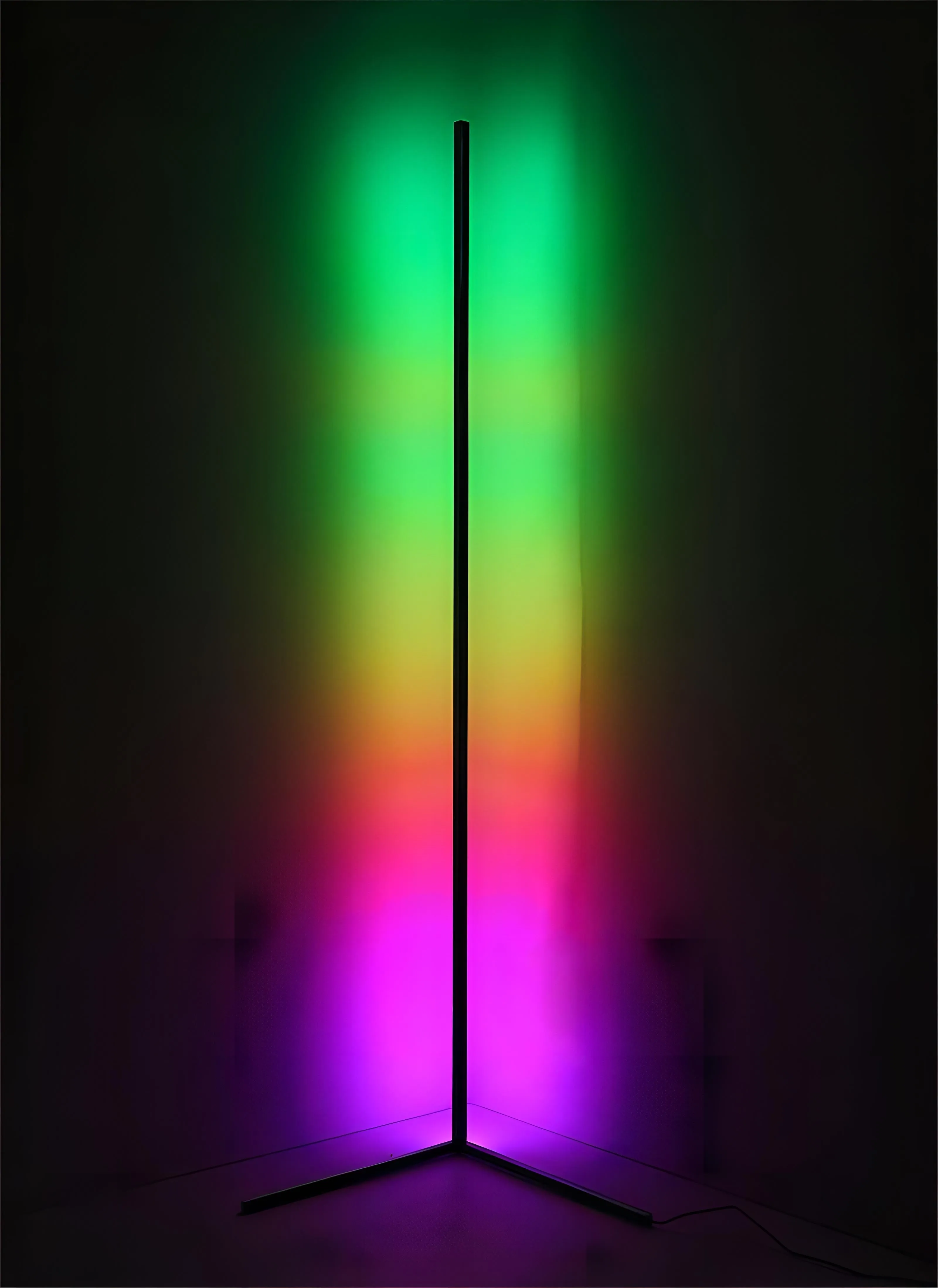 Aruna - Modern Thin Bar RGB LED Floor Light