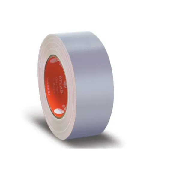 Atlas Cloth Tape Navy Silver 25mm