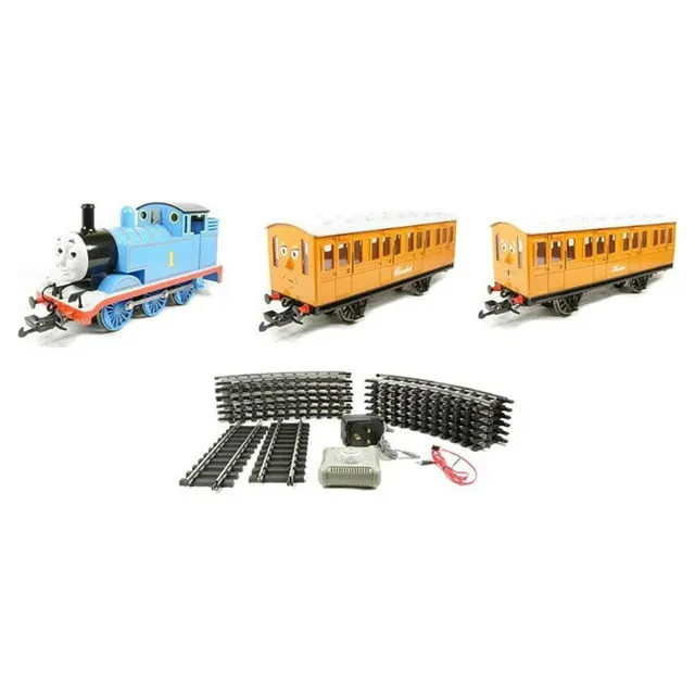 Bachmann Trains - Thomas & Friends Thomas, Annie & Clarabel HO Scale Electric Train Set