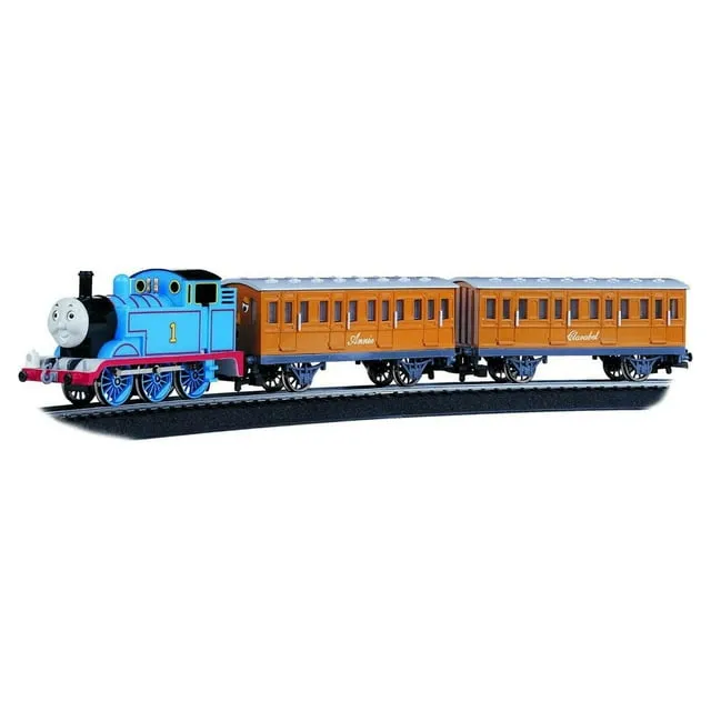 Bachmann Trains - Thomas & Friends Thomas, Annie & Clarabel HO Scale Electric Train Set