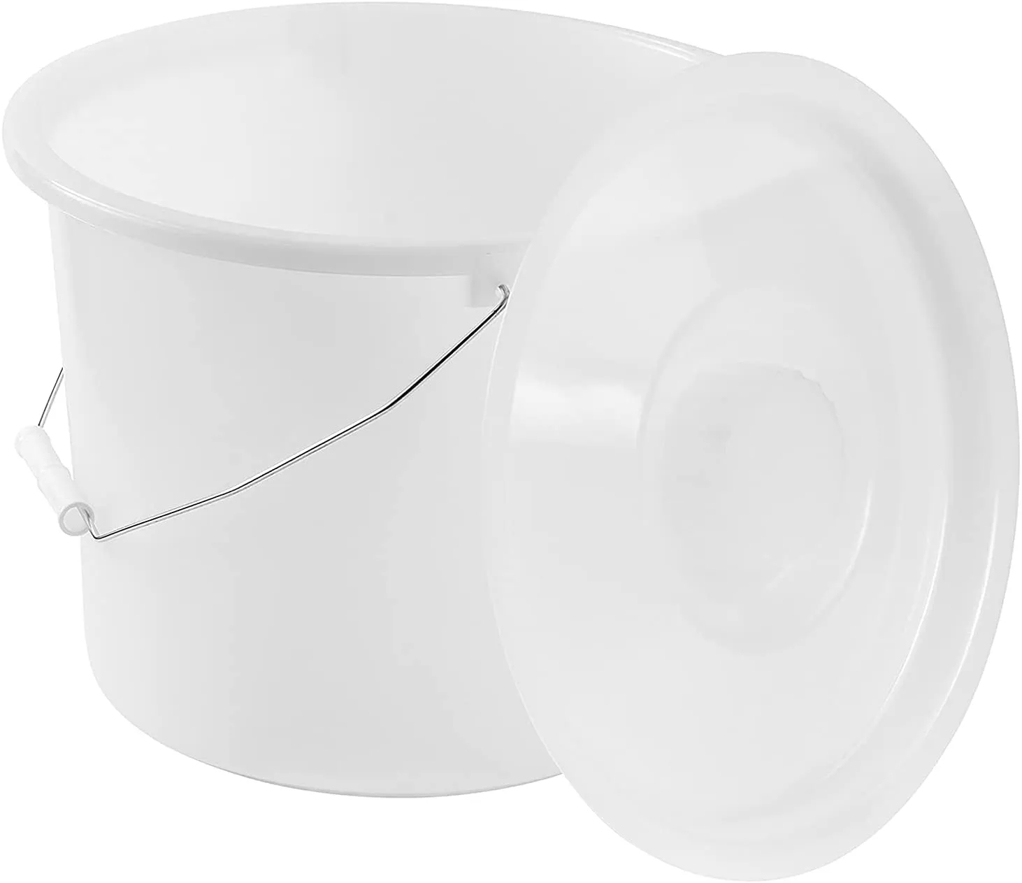 Bedside Commode Chair Portable Toilet Adjustable from 16.5-23.5 Inches I Meubon