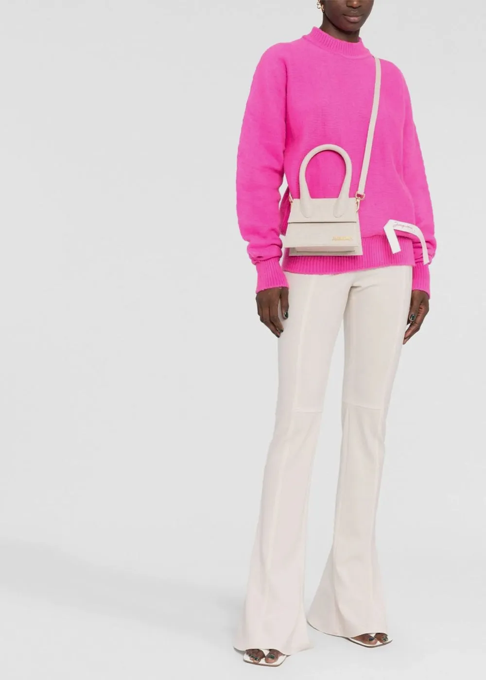 Beige 'Le Chiquito Moyen' Bag