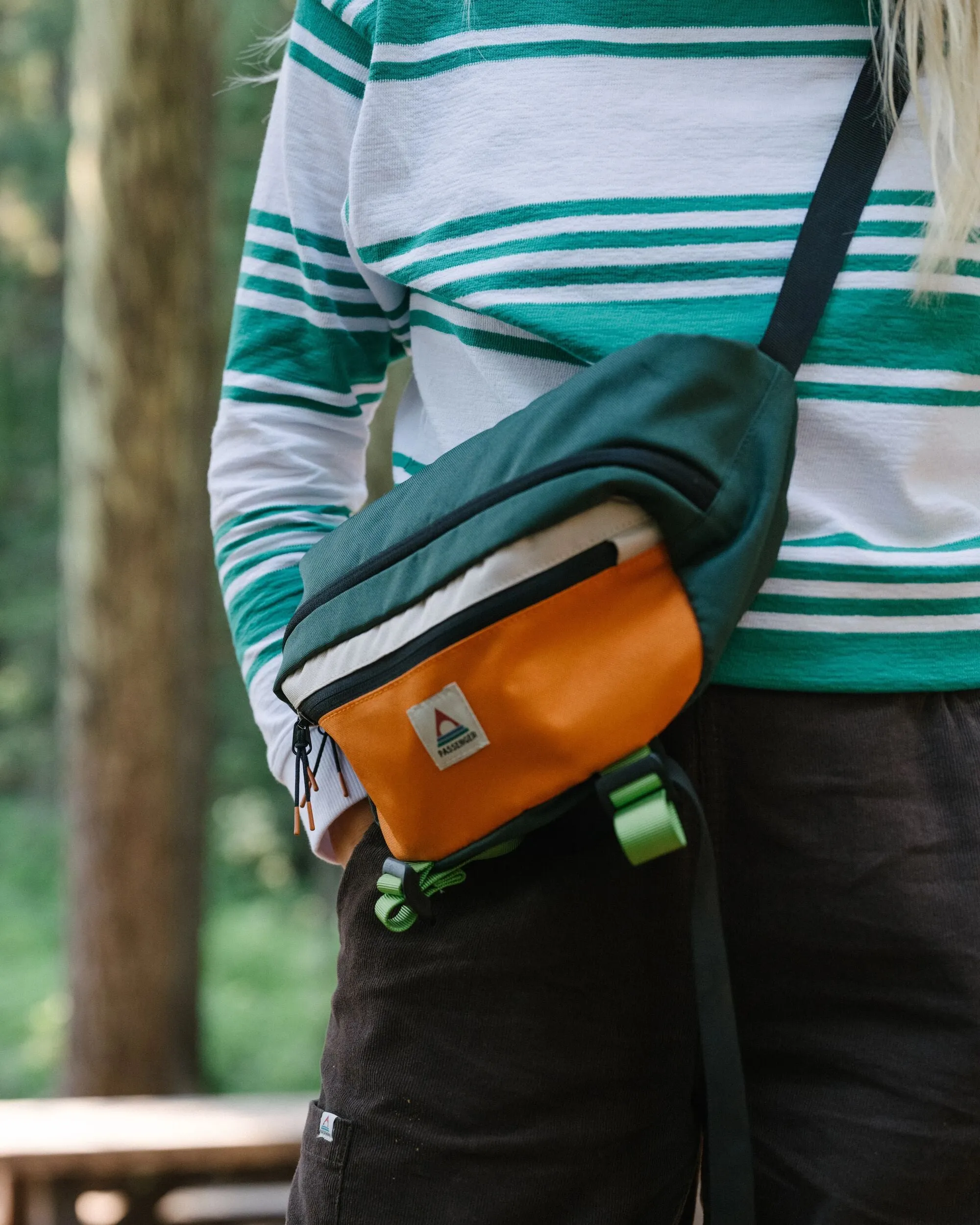 Boondocker Recycled Hip Pack - Rain Forest Orange Multi