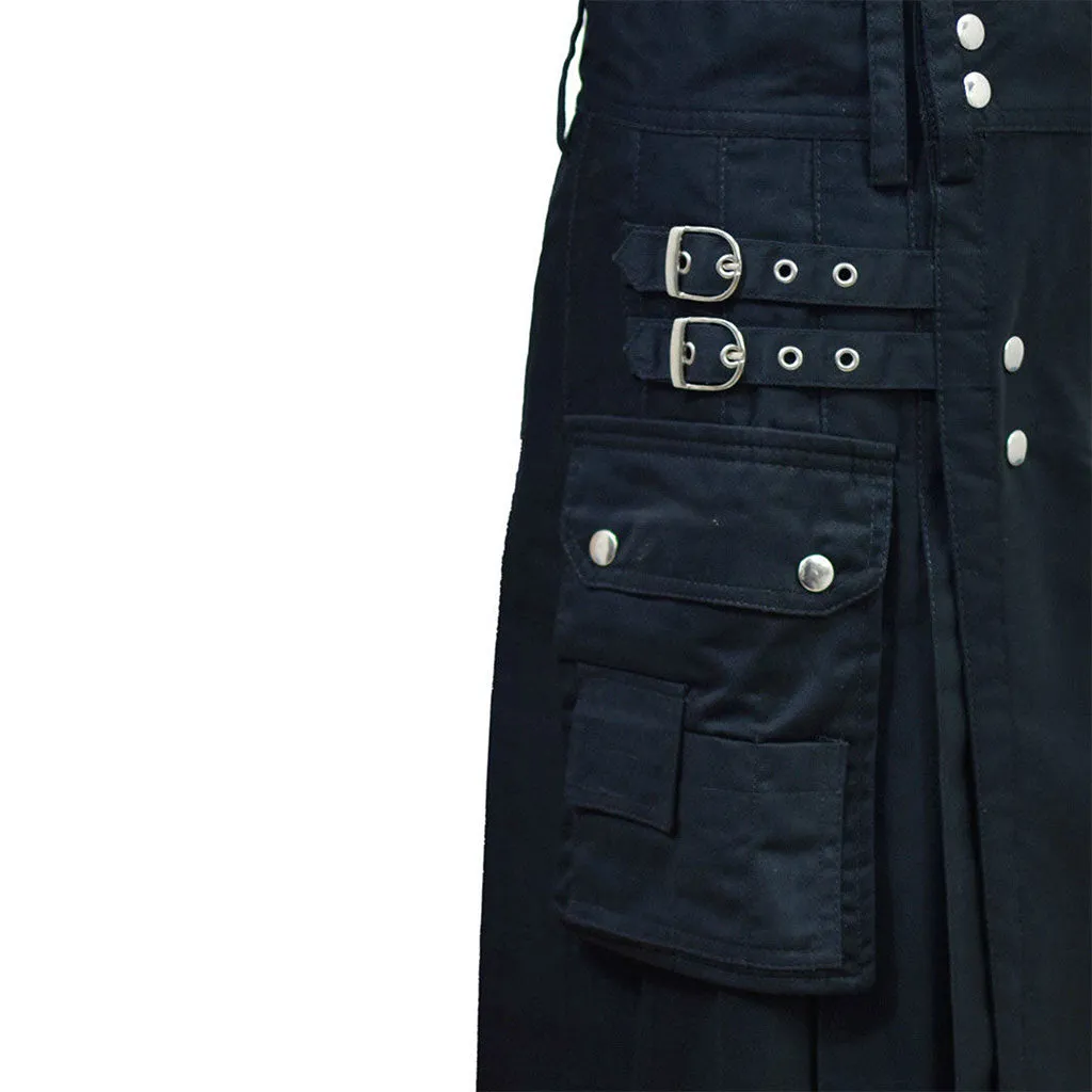 Cargo Utility Kilt Buckle Closure