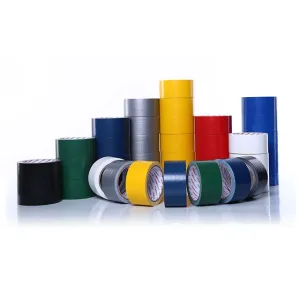 Clipp Cloth Tape Navy 50mm Yellow