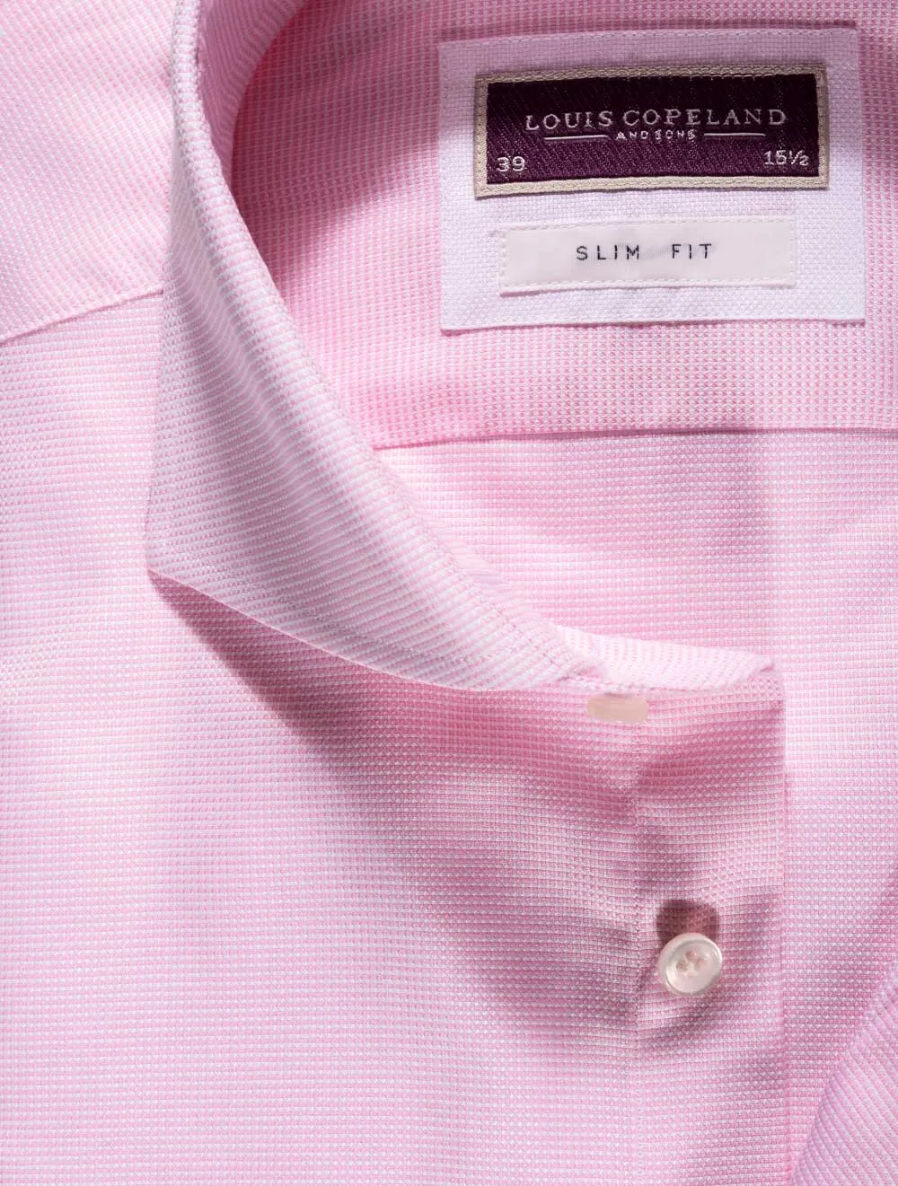 Deel Thomas Mason Nailhead Slim Fit Shirt Pink