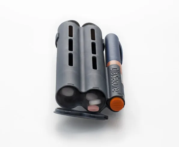 DiaSecure® Diabetic Management System ( Black) | Featured in 2020 Diabetes Forecast Guide