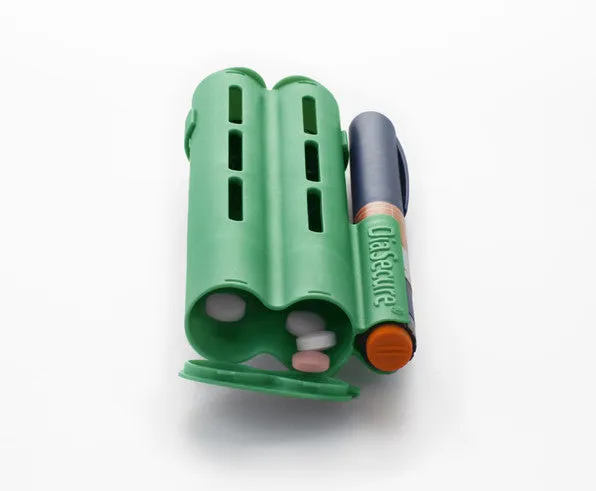 DiaSecure® Diabetic Management System ( Green) | Featured in 2020 Diabetes Forecast Guide