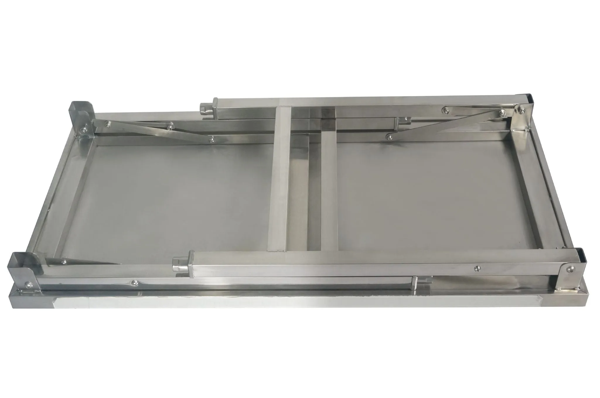 Empire Stainless Steel Folding Workbench Table 1500mm - EMP-WF218E-60150B