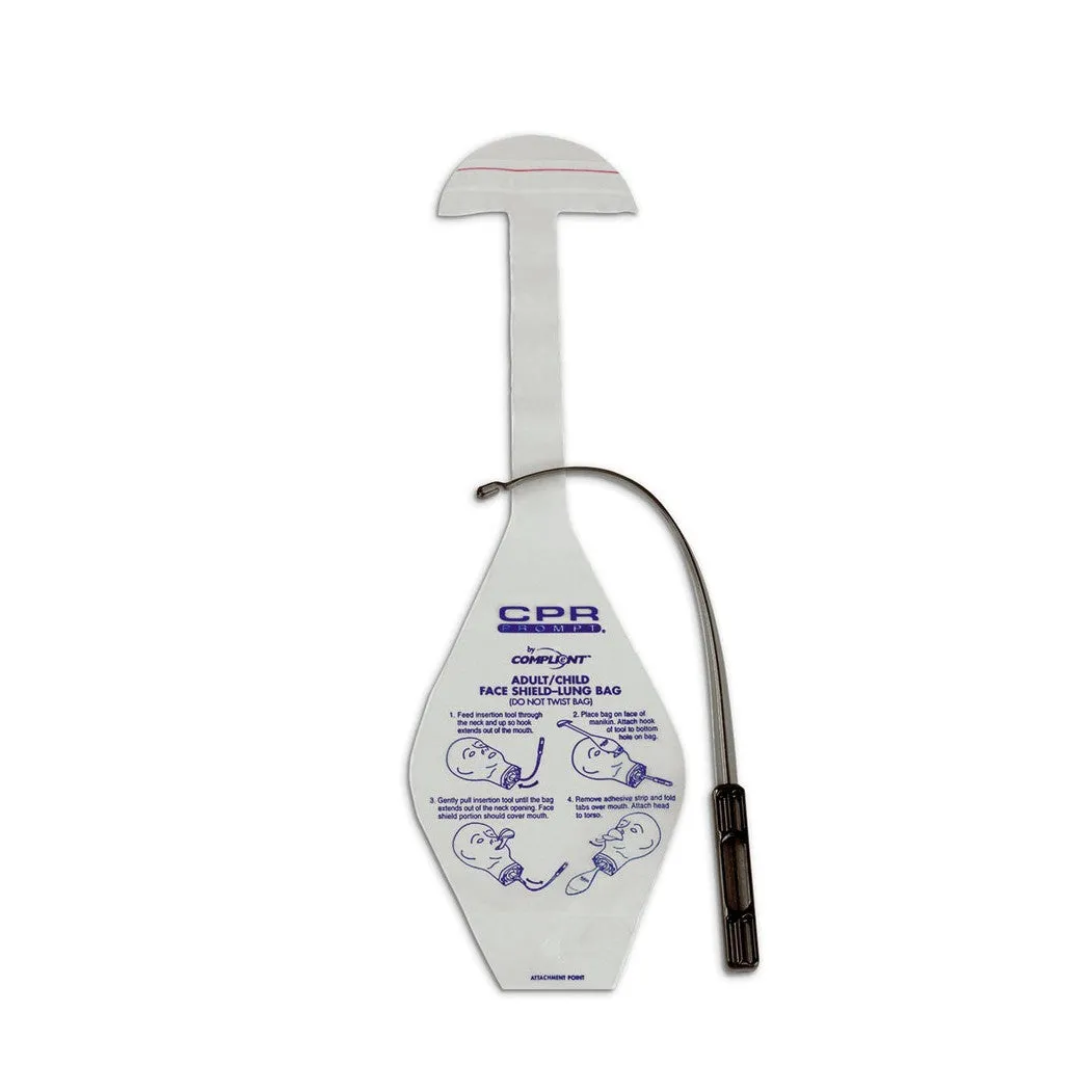 Face Shield/Lung Bags - Adult/Child, Pkg. of 100