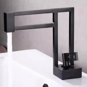 Genevieve - Industrial Single Handle Bathroom Mixer Basin Tap