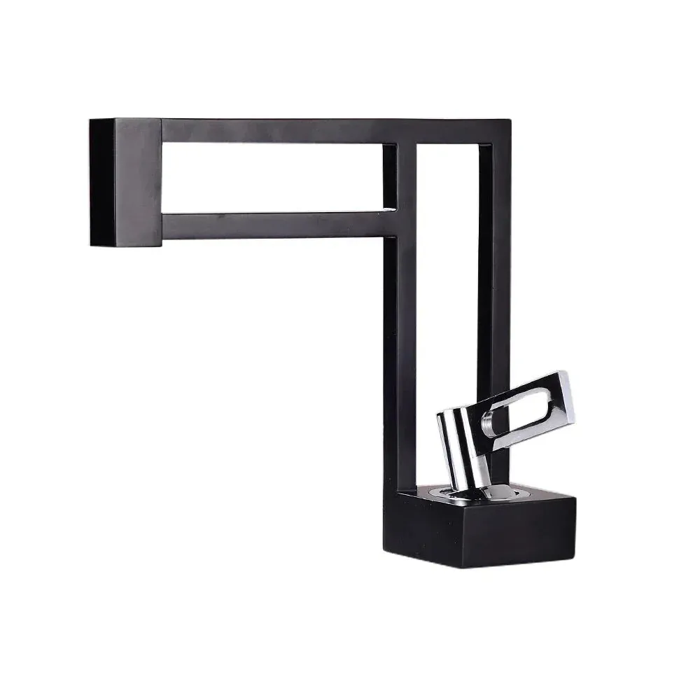 Genevieve - Industrial Single Handle Bathroom Mixer Basin Tap