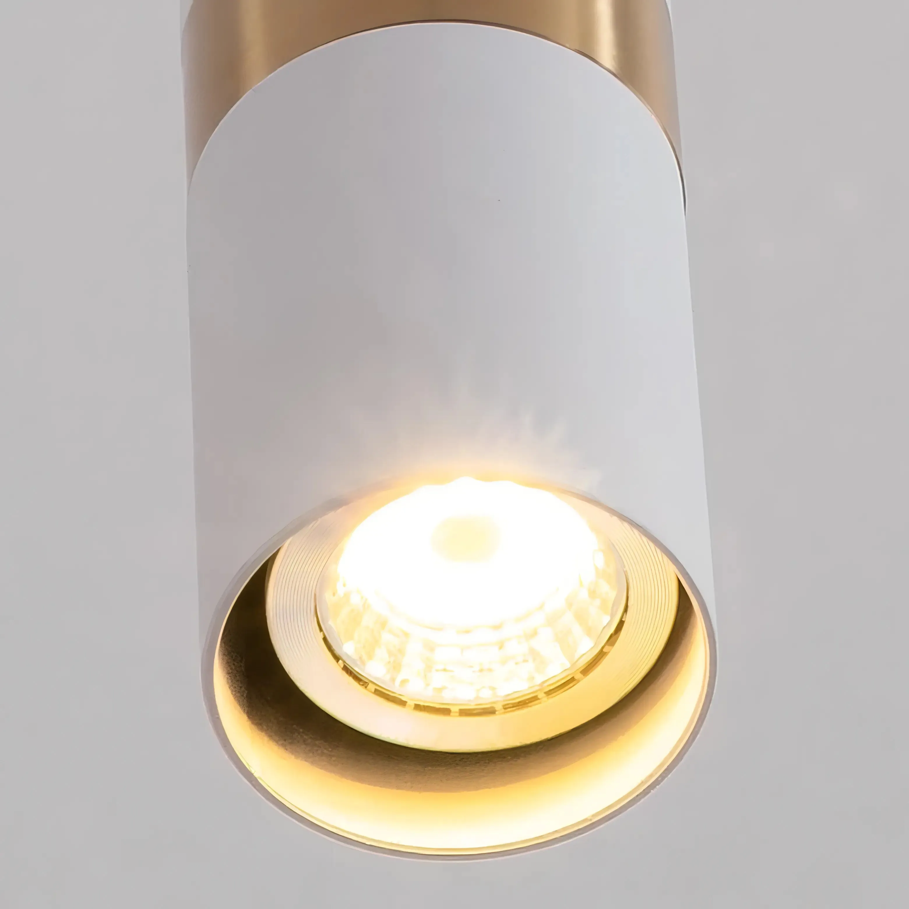 Jalyn - Modern Gold Hanging Tube Pendant Ceiling Light
