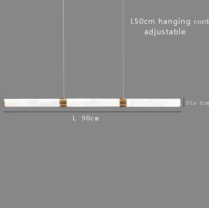Kacy - Modern Minimalist Marble Bar Wall Light Ceiling Light
