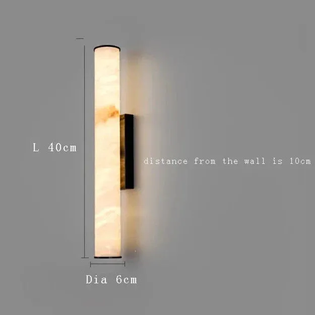 Kacy - Modern Minimalist Marble Bar Wall Light Ceiling Light