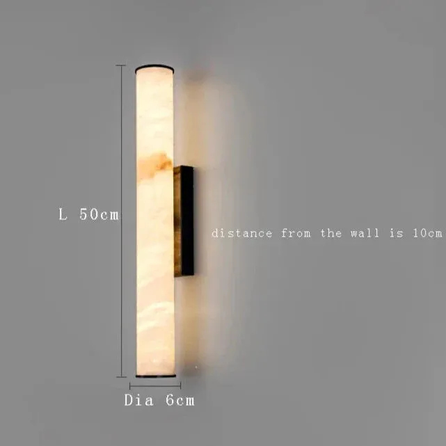 Kacy - Modern Minimalist Marble Bar Wall Light Ceiling Light