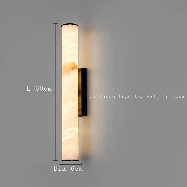 Kacy - Modern Minimalist Marble Bar Wall Light Ceiling Light