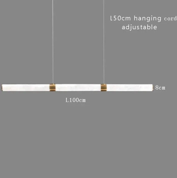 Kacy - Modern Minimalist Marble Bar Wall Light Ceiling Light