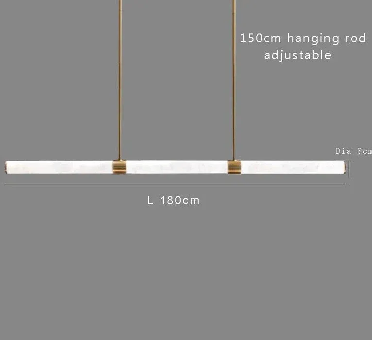 Kacy - Modern Minimalist Marble Bar Wall Light Ceiling Light