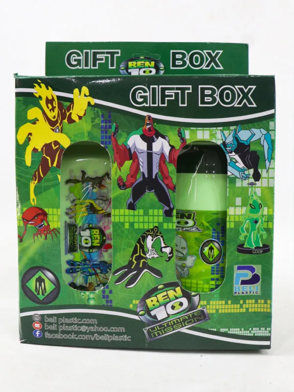 Kids Lunch Box & Water Bottle Ben 10 Gift Box  02