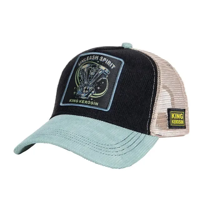 King Kerosin Unleash Spirit Cap Black / Blue