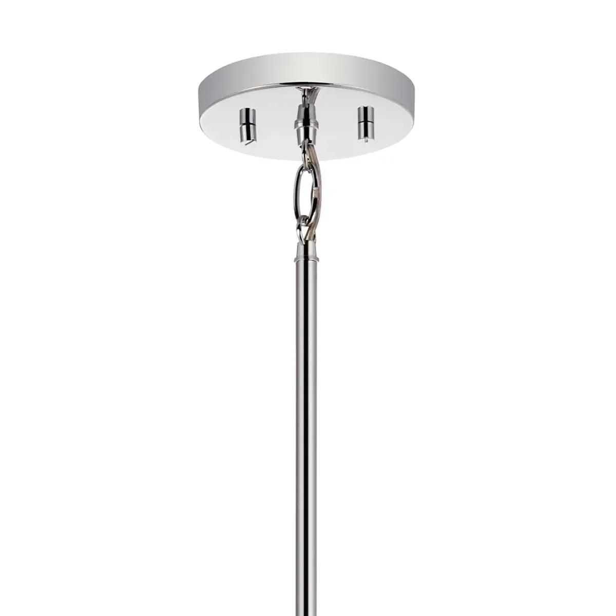 Madden 15" 1-Light Mini Pendant Light with Clear Glass, Chrome Finish