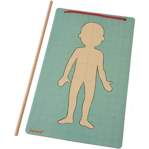 Magnetic Body Puzzle - Learn about the Body