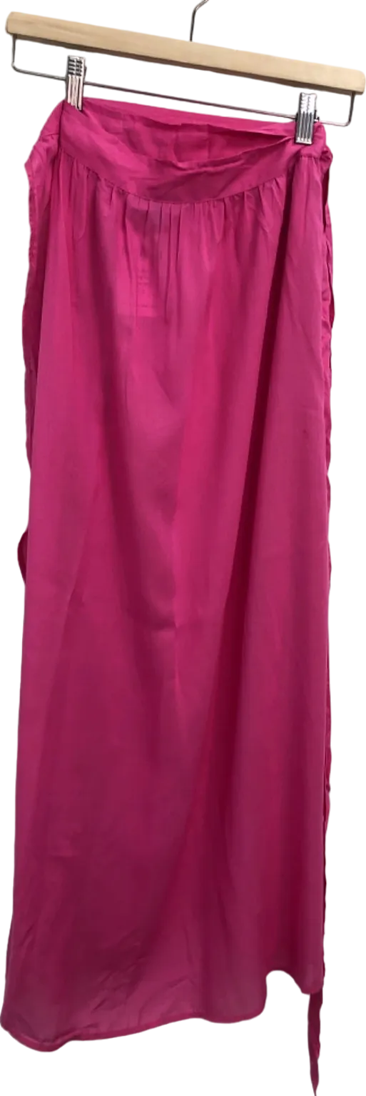 Melissa Odabash Pink Wrap Skirt UK S