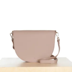 Mini Saddle Bag (Rose Pebble)