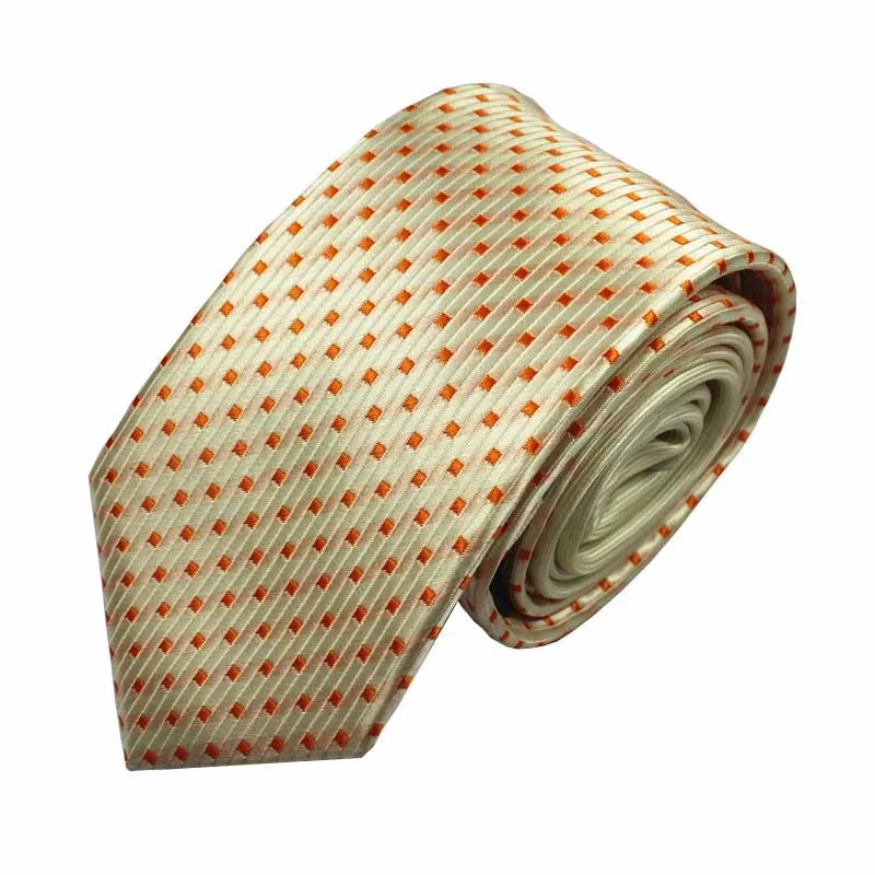New Skinny Mens Luxury Floral Dot Neckties Hombre 6 cm Gravata Slim