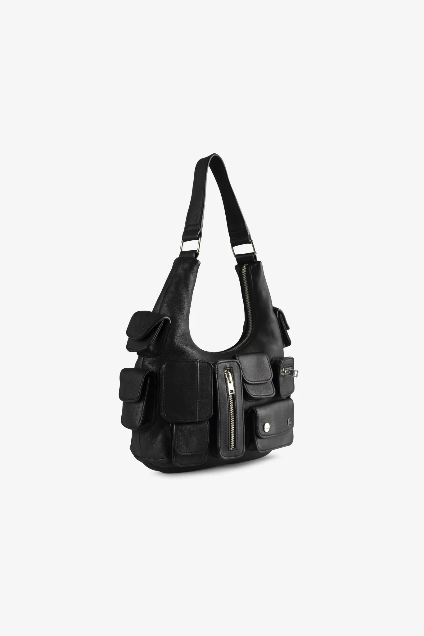 OLESIA | Mini Leather Cargo Bag