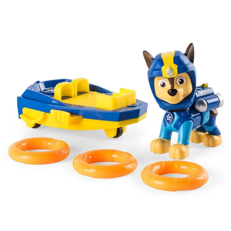 Paw Patrol Sea Patrol Chase's Launching Surfboard - Length 4.5 cm
