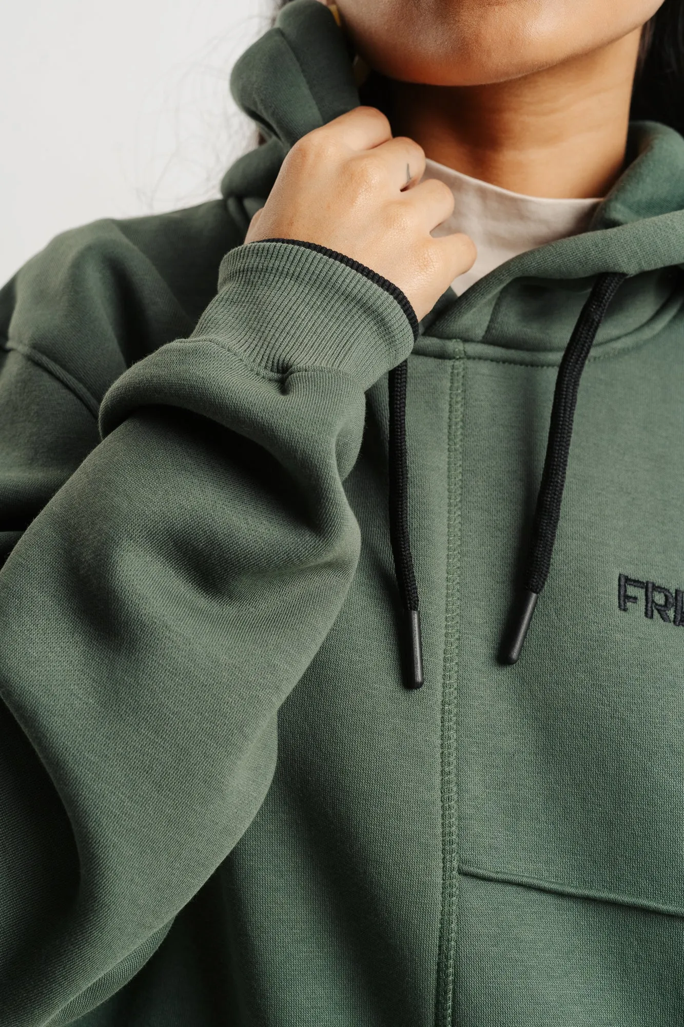 Pistachio Cut & Sew Hoodie
