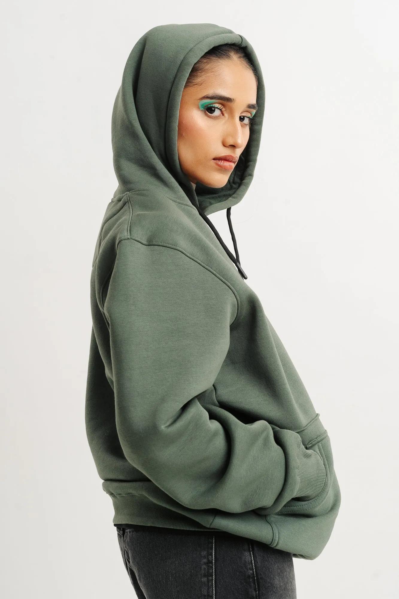 Pistachio Cut & Sew Hoodie