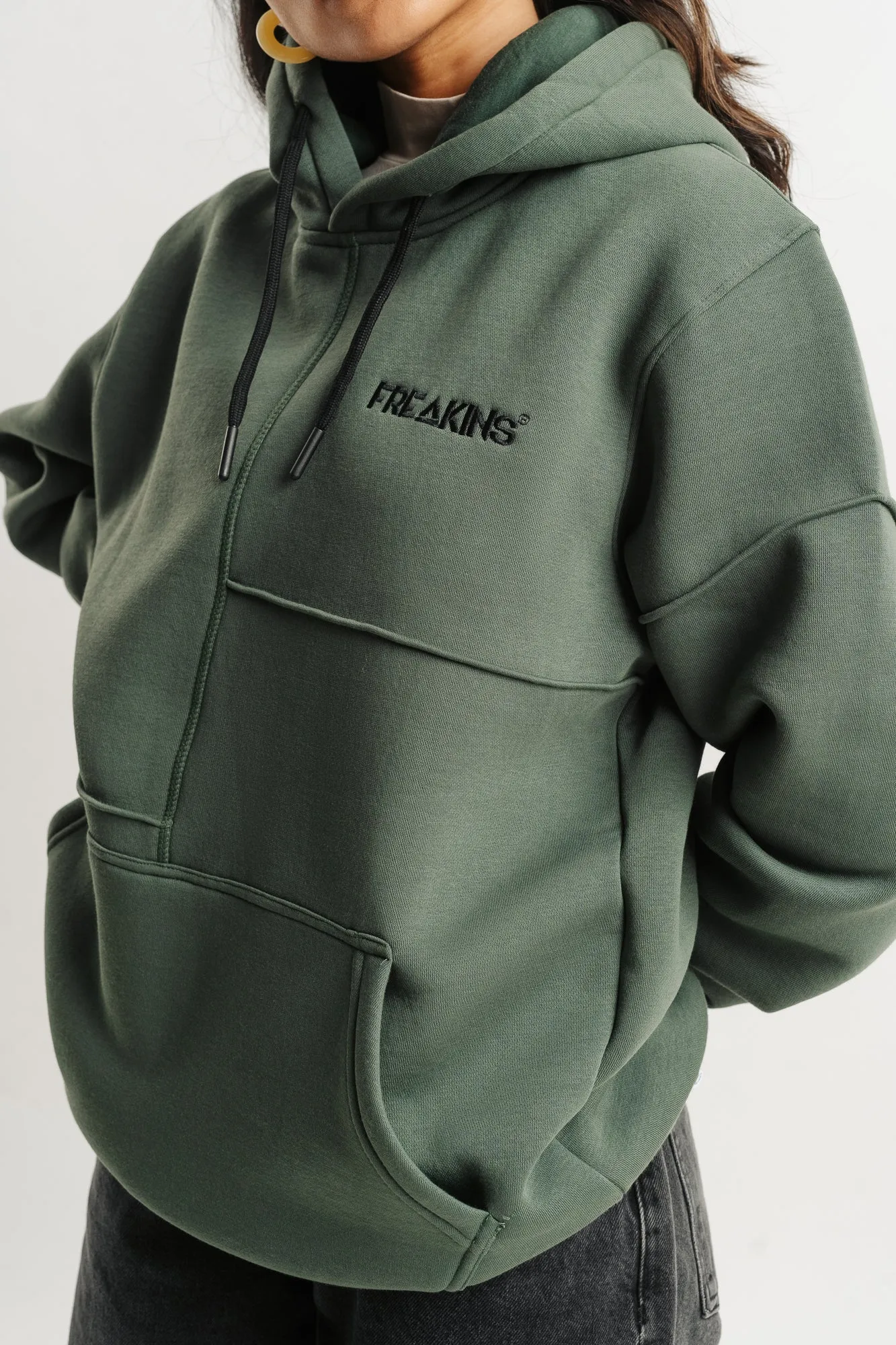 Pistachio Cut & Sew Hoodie
