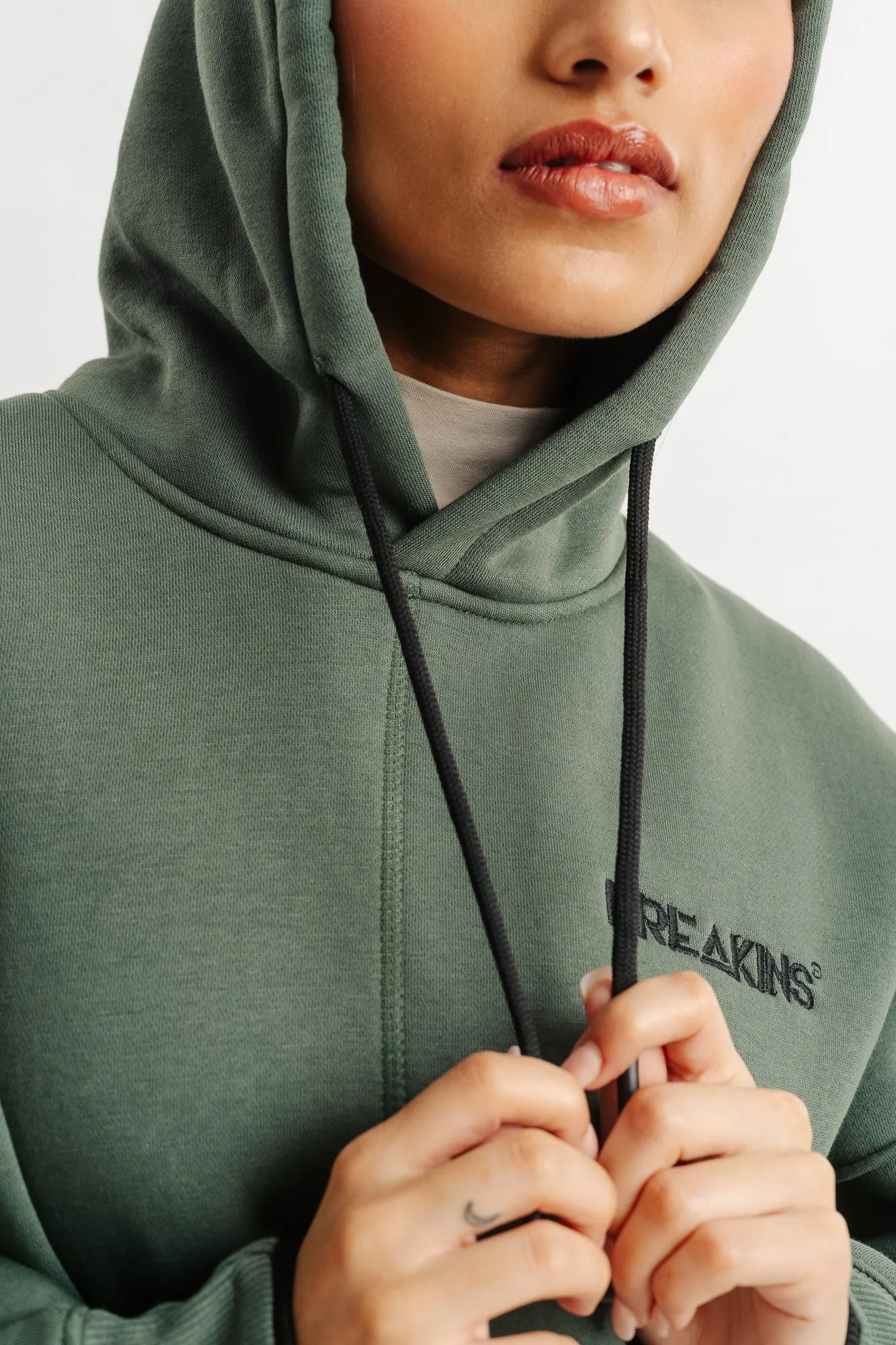 Pistachio Cut & Sew Hoodie