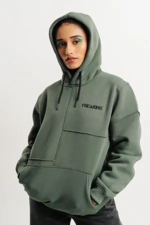 Pistachio Cut & Sew Hoodie
