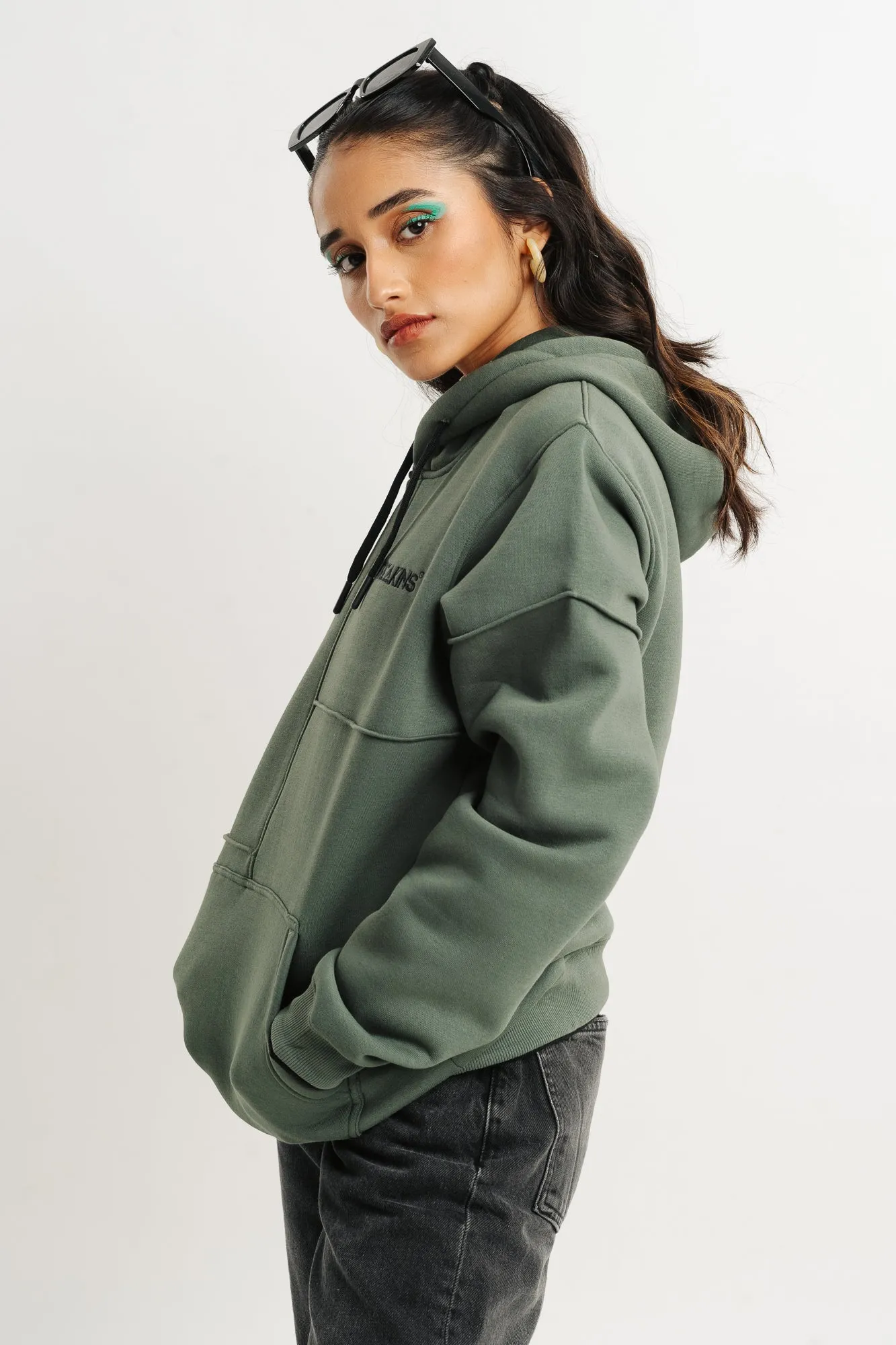 Pistachio Cut & Sew Hoodie