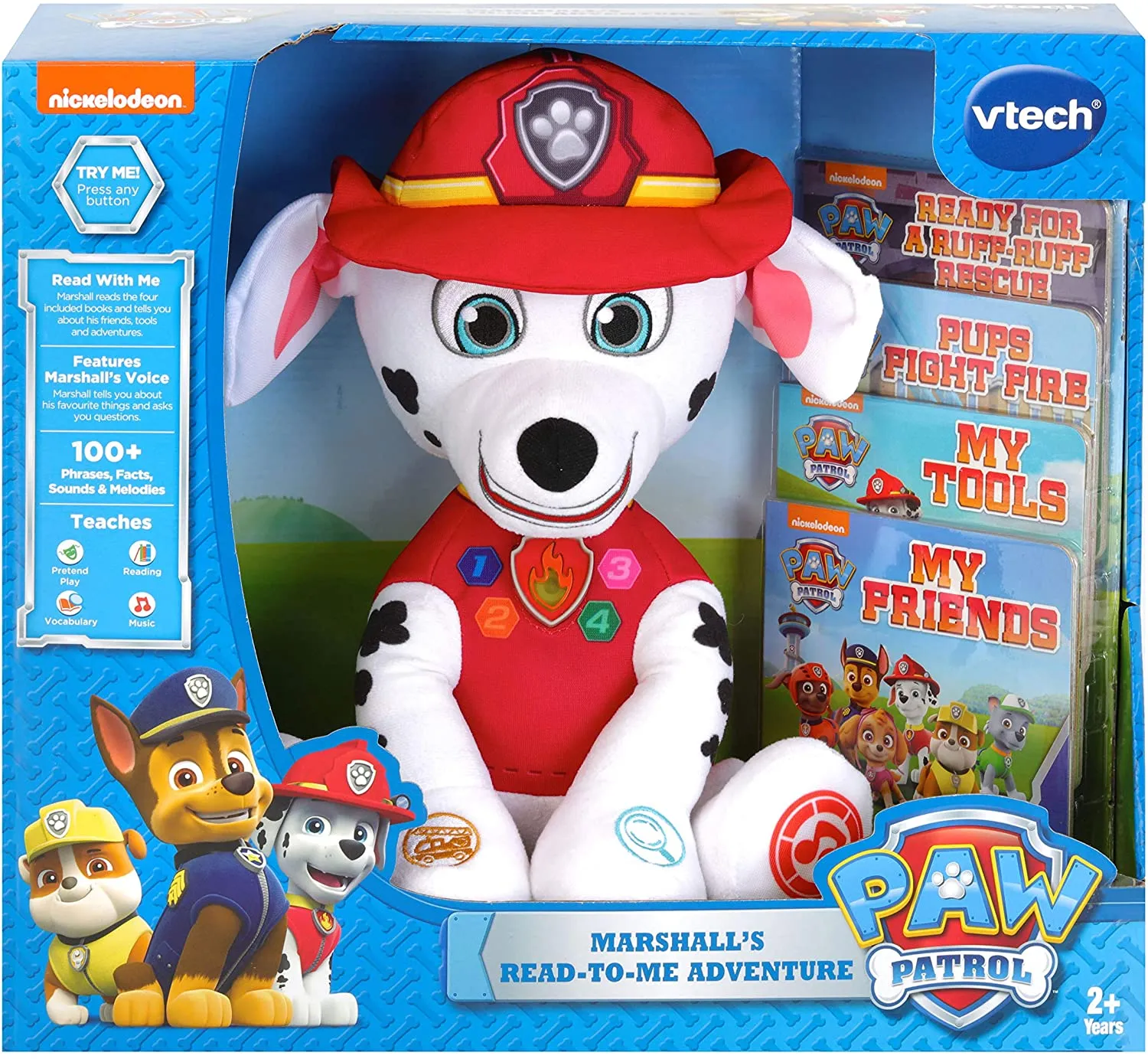 Plush Marshall Read N Learn