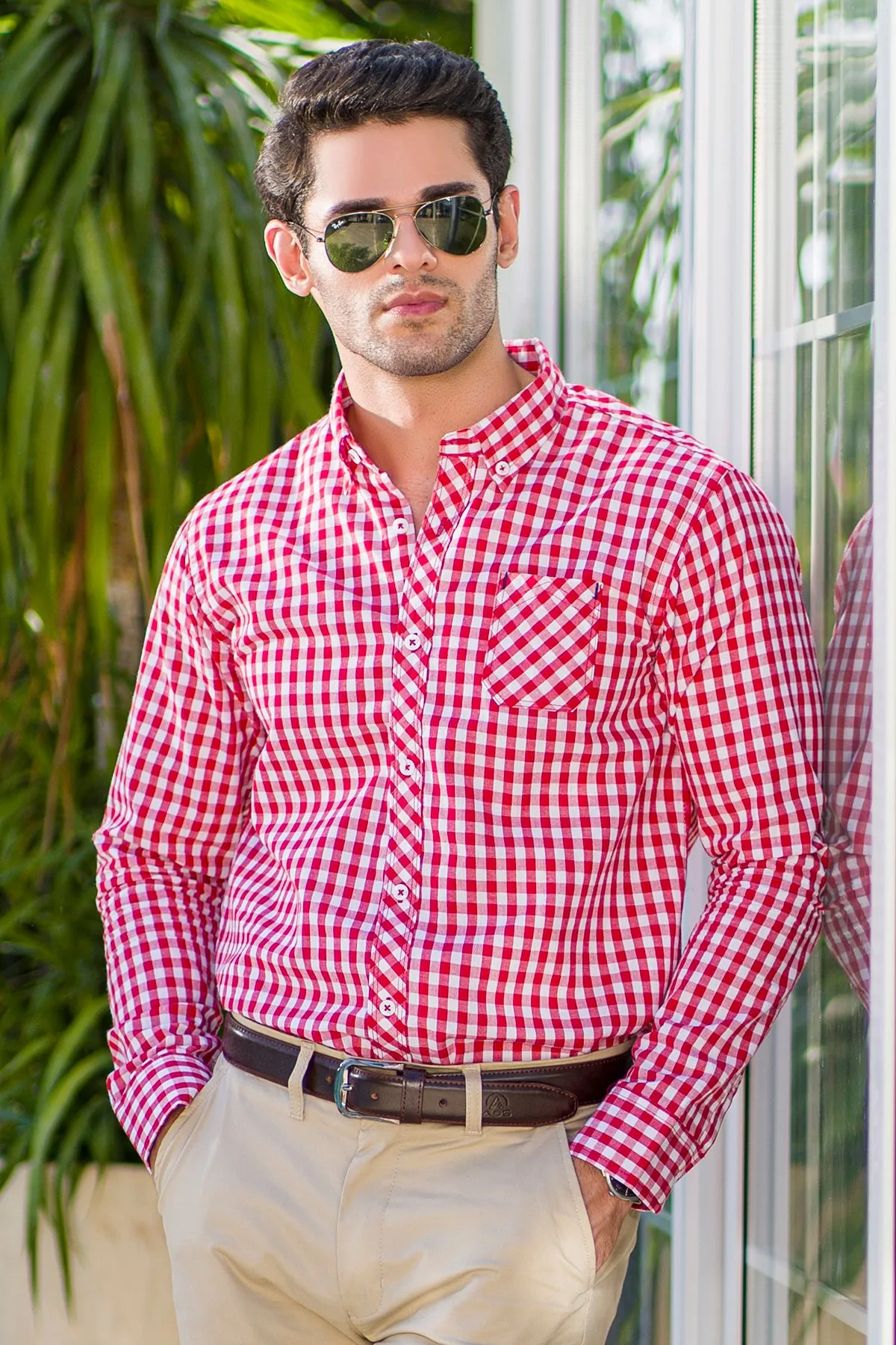 "NUBIA" Checkered Summer Casual Shirt