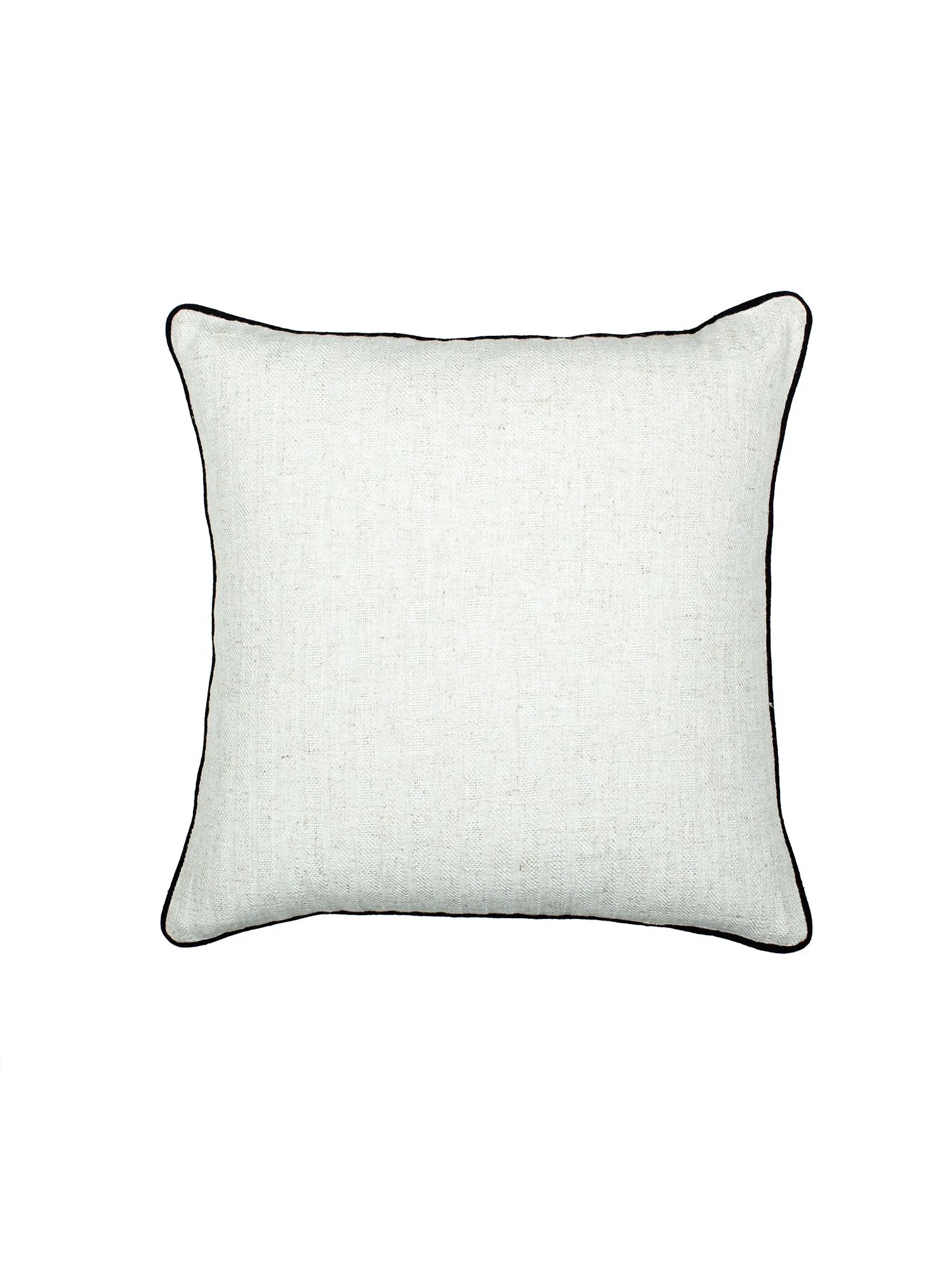 Safaid Set Of 2 Cushion Covers - (Ivory) - 40x40cm