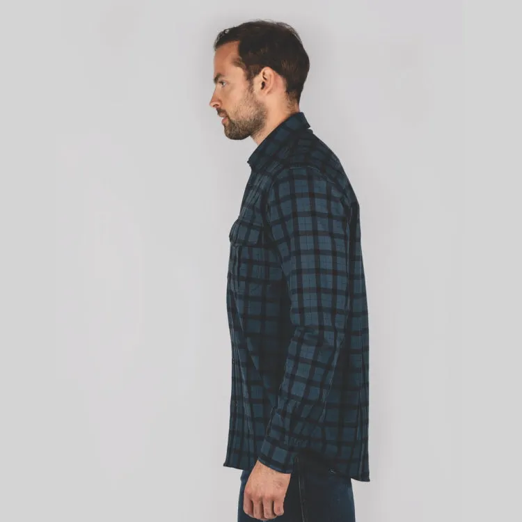 Schoffel Tollymore Utility Shirt - Navy Size Medium