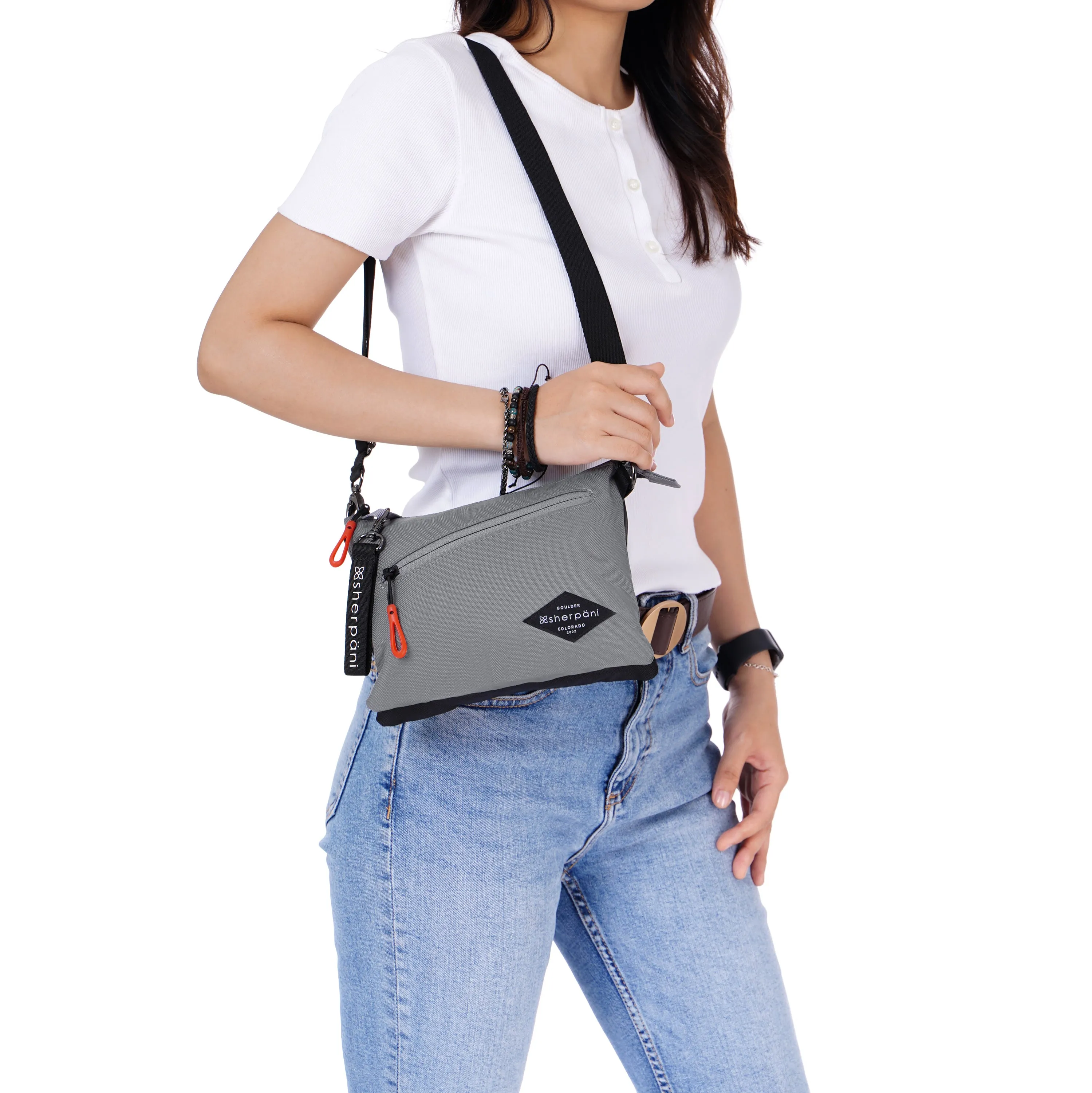 Sherpani Zoom Crossbody stone